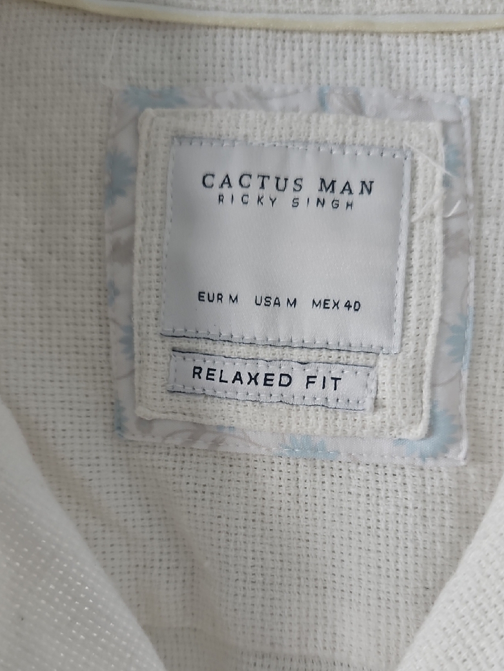 Cactus Man Ricky Singh Relaxed Short-Sleeve Men’s Shirt - Picture 2 of 6